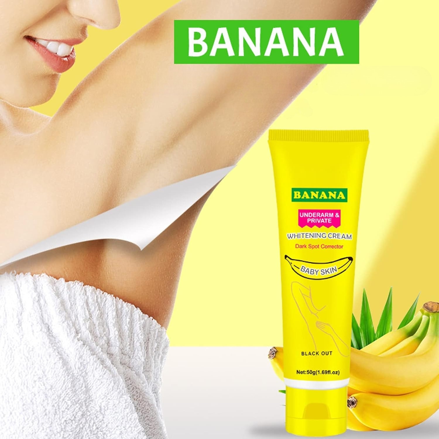 Crema Aclarante para rodillas y axilas